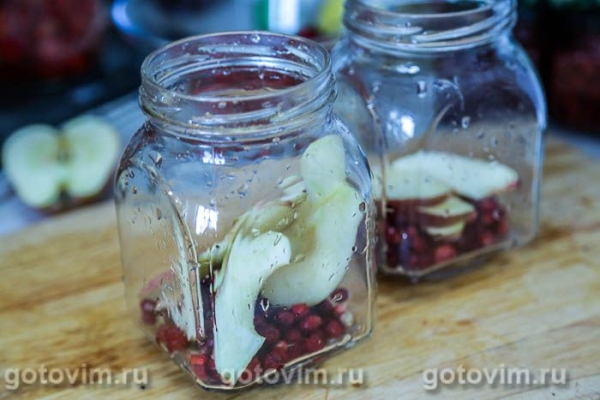 Компот из земляники с яблоками на зиму Компот из земляники с яблоками на зиму