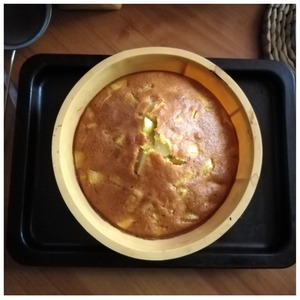 Заливной яблочный пирог с кукурузной полентой Заливной яблочный пирог с кукурузной полентой