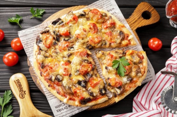 Пицца в аэрогриле Пицца в аэрогриле