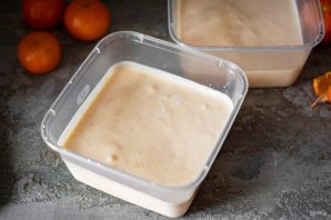 Мандариновое мороженое Мандариновое мороженое