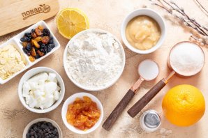 Кулич без дрожжей и яиц Кулич без дрожжей и яиц