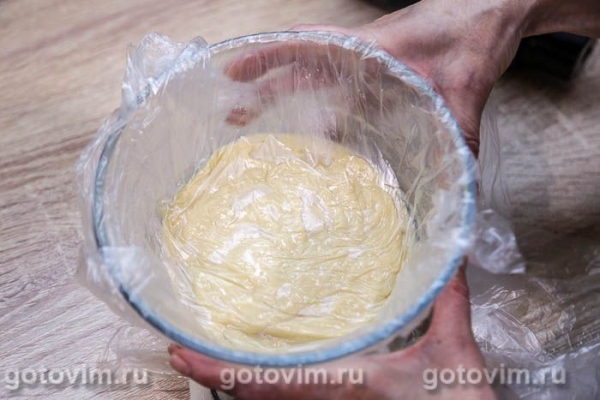 Заварной крем с яблочным пюре в микроволновке Заварной крем с яблочным пюре в микроволновке