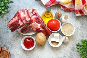 Суп харчо с картошкой Суп харчо с картошкой