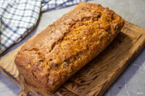 Морковный кекс с орехами Морковный кекс с орехами