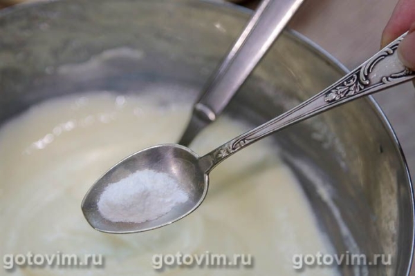 Манник с творогом и бананами в микроволновке Манник с творогом и бананами в микроволновке