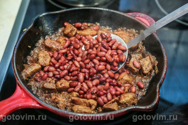 Лобио из красной фасоли с мясом Лобио из красной фасоли с мясом