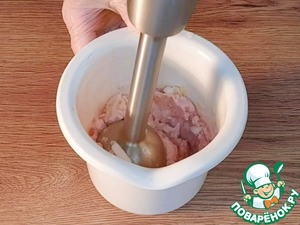 Пузырчатые лепешки с мясной начинкой Пузырчатые лепешки с мясной начинкой