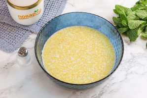 Блины с кукурузными отрубями Блины с кукурузными отрубями