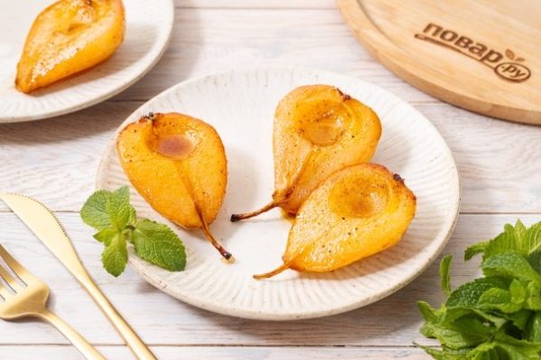 Печеные груши