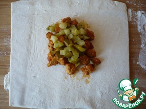 Слойка с индейкой Слойка с индейкой