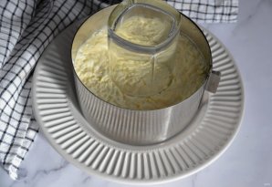 Салат "Мимоза" с крабовыми палочками Салат "Мимоза" с крабовыми палочками