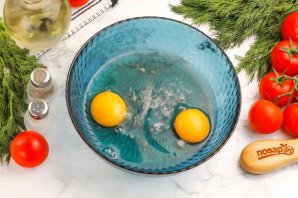 Блины с курицей и сыром