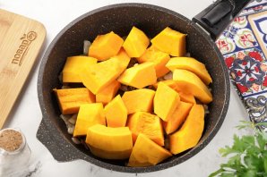 Тыква на сковороде Тыква на сковороде