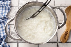 Рисовая каша на молоке Рисовая каша на молоке
