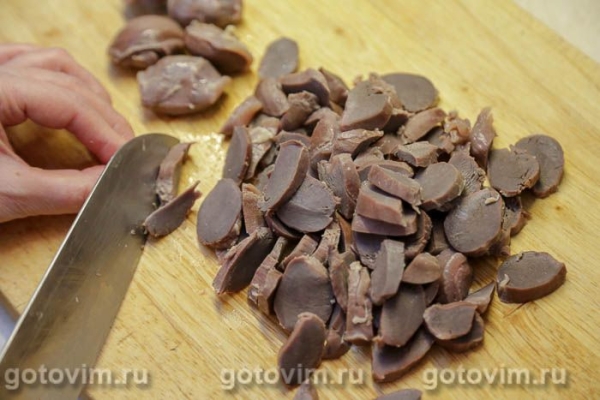 Утиные желудки с морковью по-корейски и соевым соусом Утиные желудки с морковью по-корейски и соевым соусом