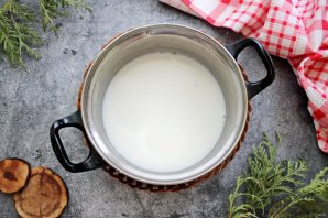 Пшенная каша на сухих сливках Пшенная каша на сухих сливках