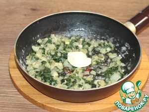 Овощной пирог с консервированным тунцом