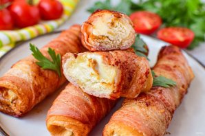 Рулеты с беконом Рулеты с беконом