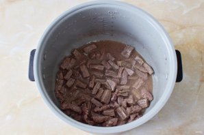 Бефстроганов в мультиварке