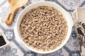 Заливной пирог с фаршем