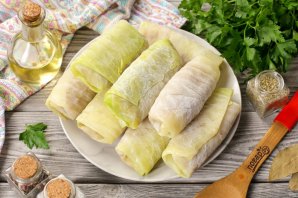 Как приготовить замороженные голубцы Как приготовить замороженные голубцы