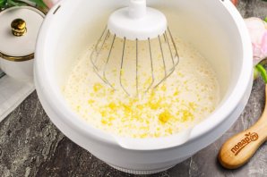 Бисквитный пирог с лимоном Бисквитный пирог с лимоном