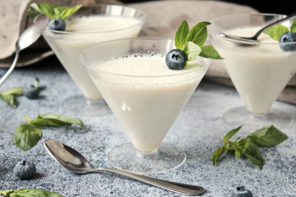 Базиликовая панакота Базиликовая панакота