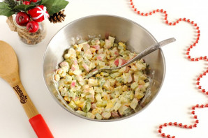 Салат "Снежный краб" Салат "Снежный краб"