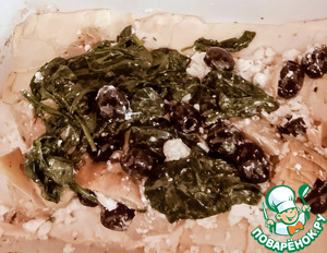 Питивье с артишоками, маслинами и фетой