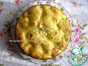 Шарлотка с оливковым маслом