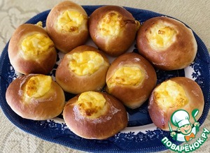 Ватрушки с творогом Ватрушки с творогом