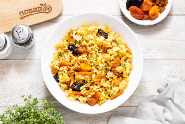 Постный плов Постный плов