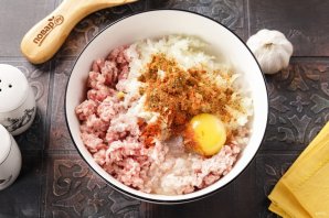 "Гнезда" с фаршем