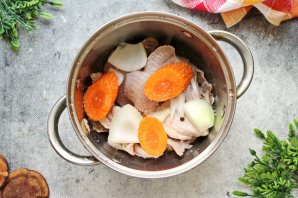 Курица отварная