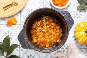 Варенье из тыквы с курагой Варенье из тыквы с курагой