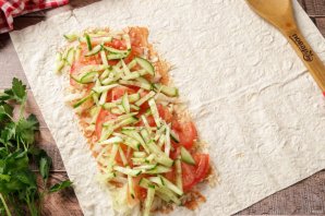 Шаурма в аэрогриле