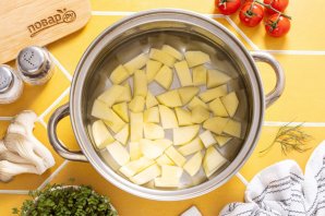 Суп из вешенок Суп из вешенок