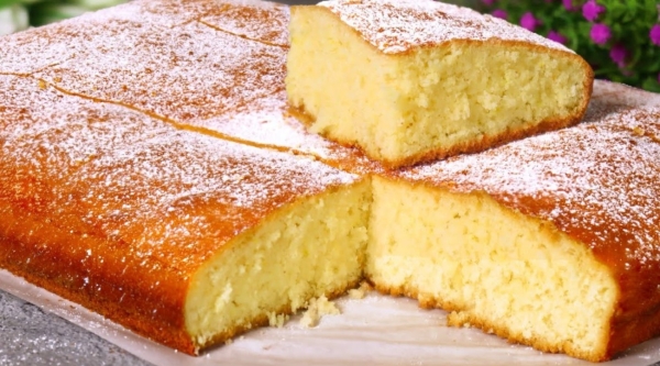 Нежный пирог за считанные минуты. Простой и вкусный рецепт