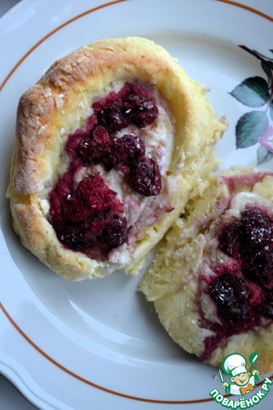 Ватрушки с вишней