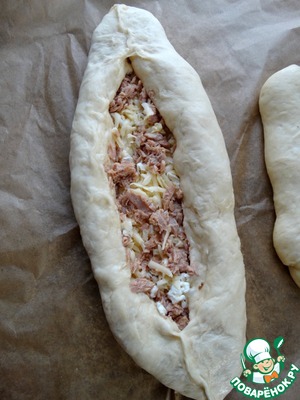 А-ля хачапури с тунцом А-ля хачапури с тунцом