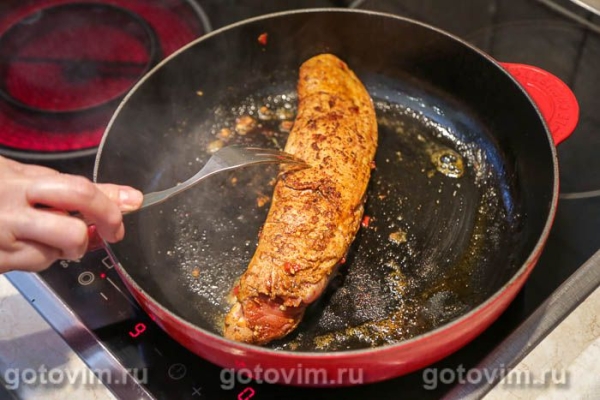 Свиная вырезка с чили, запеченная в фольге ( в духовке) Свиная вырезка с чили, запеченная в фольге ( в духовке)