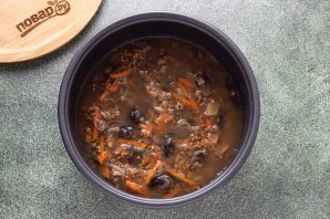 Гречка по-боярски в мультиварке