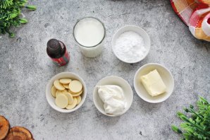 Торт с маскарпоне и малиной