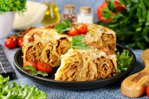 Лаваш с капустой Лаваш с капустой