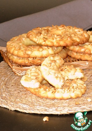 Песочные кольца с арахисом Песочные кольца с арахисом