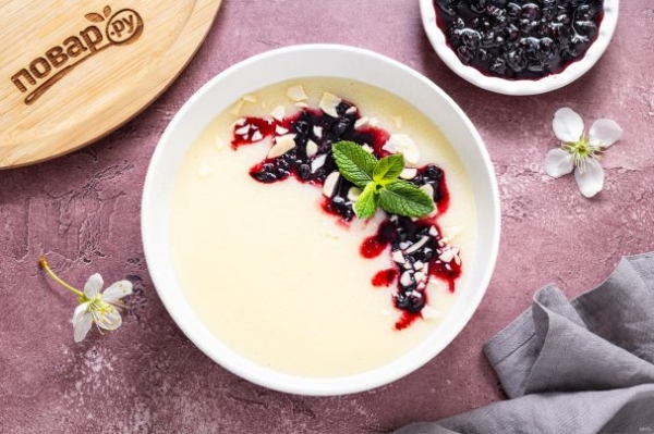 Манная каша на воде Манная каша на воде