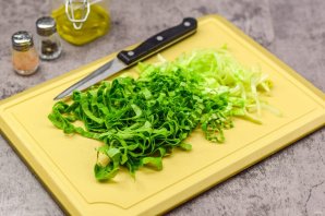 Салат из капусты пак-чой Салат из капусты пак-чой