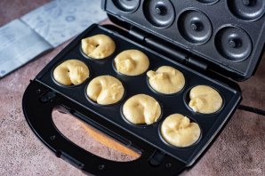 Пончики в мультипекаре Пончики в мультипекаре