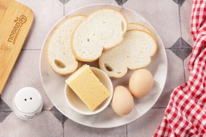 Бутерброды с сыром в аэрогриле