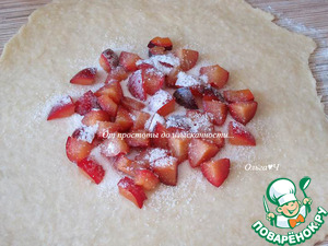 Галета с абрикосами и сливами Галета с абрикосами и сливами